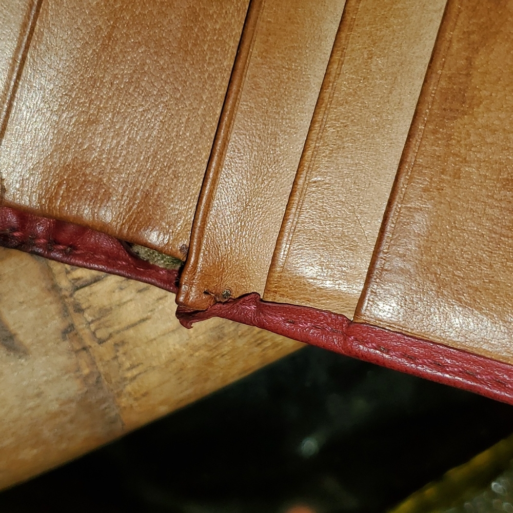 Coach Wallet Red Leather - Picture 7 of 9